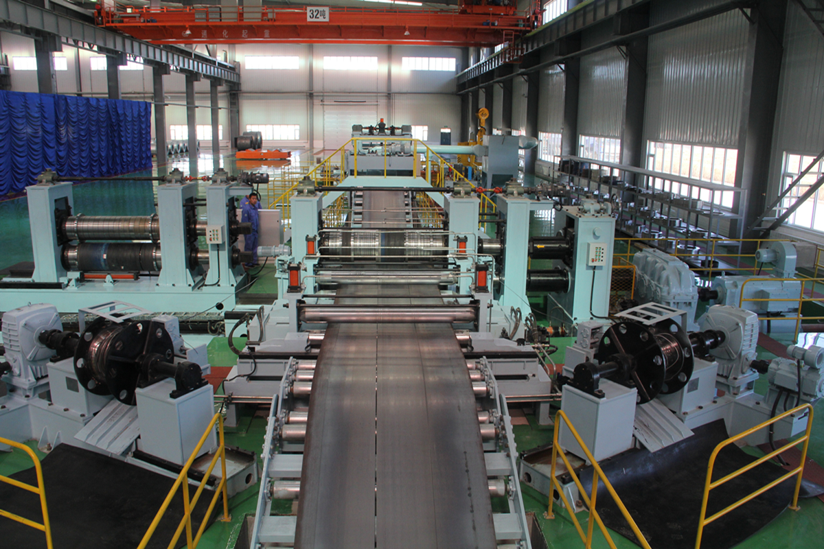 冷軋中厚板開卷-收卷生產(chǎn)線(圖1)